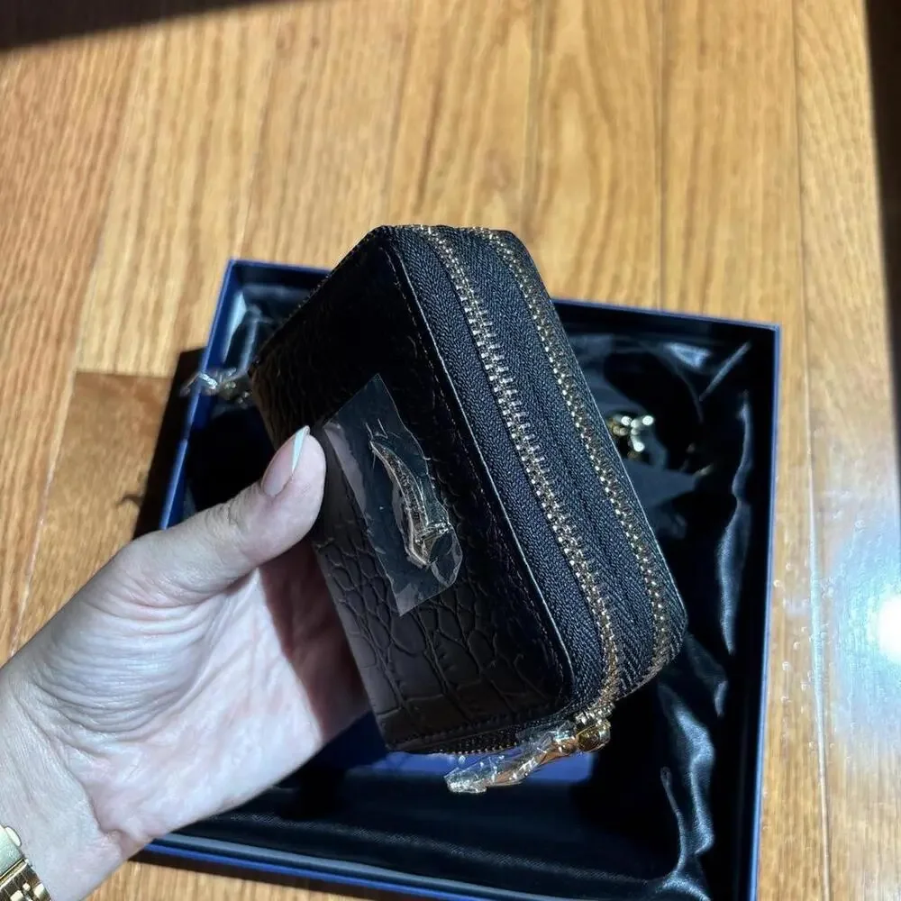 Women's black brown Wallets and cardholders